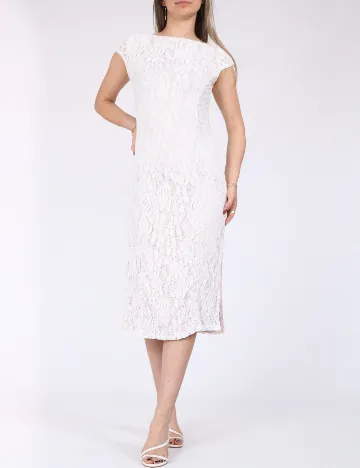 Rochie medie SHEIN, alb