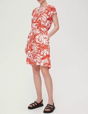 Rochie scurta s.Oliver, portocaliu