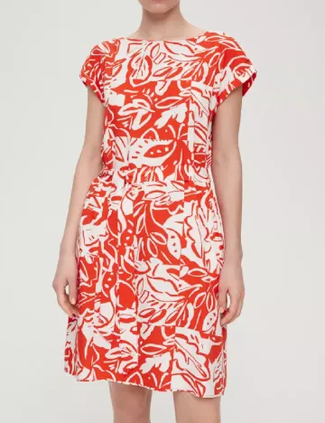 Rochie scurta s.Oliver, portocaliu