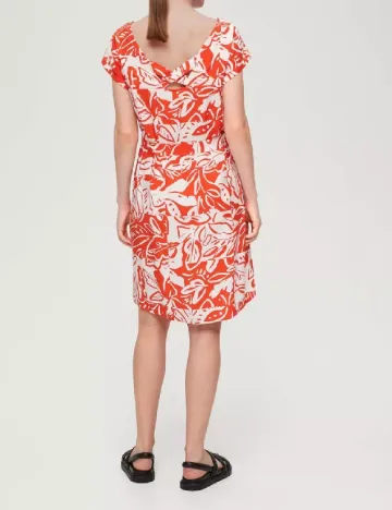 Rochie scurta s.Oliver, portocaliu