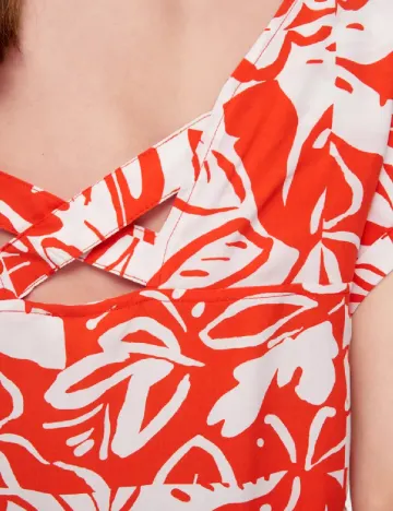 Rochie scurta s.Oliver, portocaliu