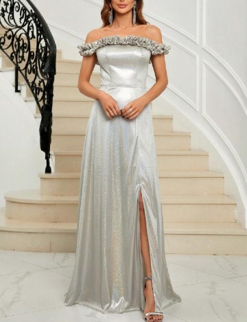 Rochie lunga SHEIN, gri