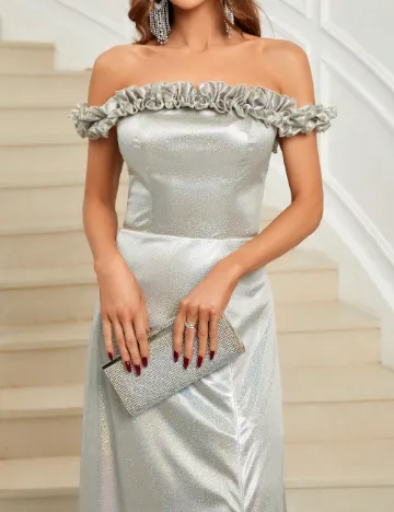 Rochie lunga SHEIN, gri