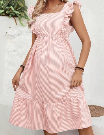 Rochie scurta SHEIN Maternity, roz
