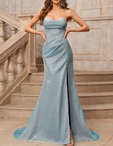 Rochie lunga SHEIN, albastru