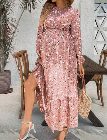 Rochie lunga SHEIN Maternity, roz