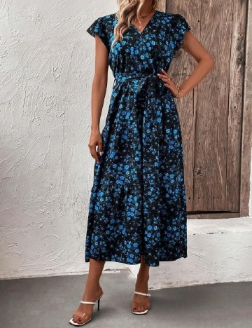Rochie medie SHEIN, albastru