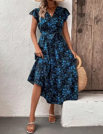 Rochie medie SHEIN, albastru