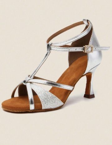 Pantofi de dans SHEIN, argintiu