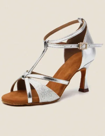 Pantofi de dans SHEIN, argintiu