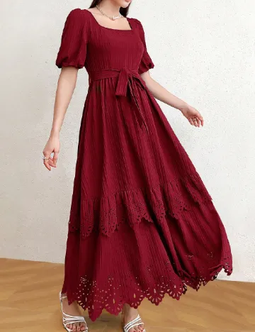 Rochie lunga SHEIN, rosu