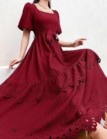 Rochie lunga SHEIN, rosu