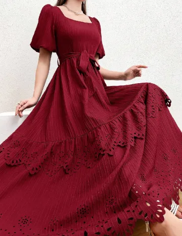 Rochie lunga SHEIN, rosu