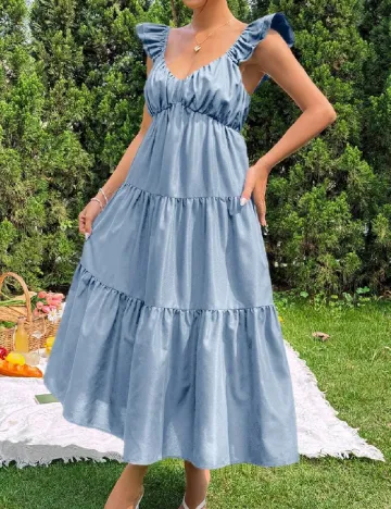 Rochie lunga SHEIN, albastru
