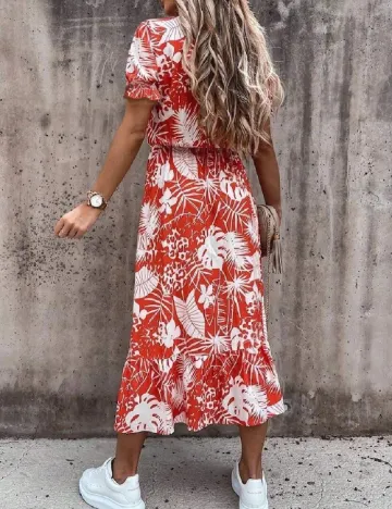 Rochie medie SHEIN, rosu
