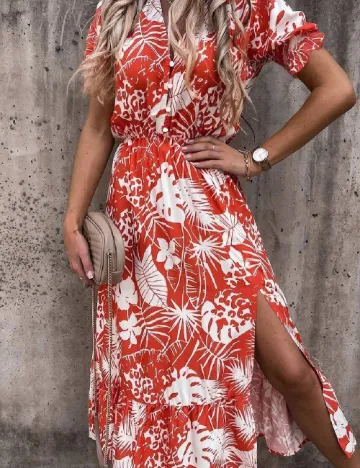 Rochie medie SHEIN, rosu
