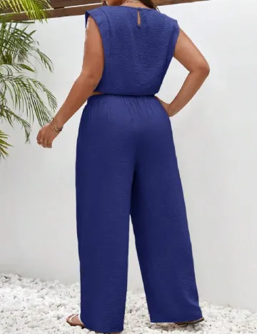 Compleu SHEIN CURVE, albastru