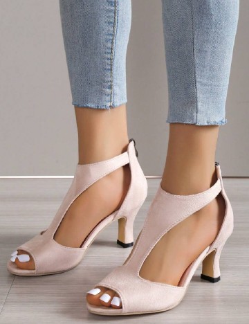 Pantofi SHEIN, roz pal