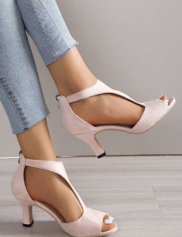 Pantofi SHEIN, roz pal