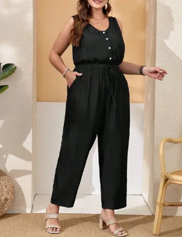 Salopeta SHEIN CURVE, negru