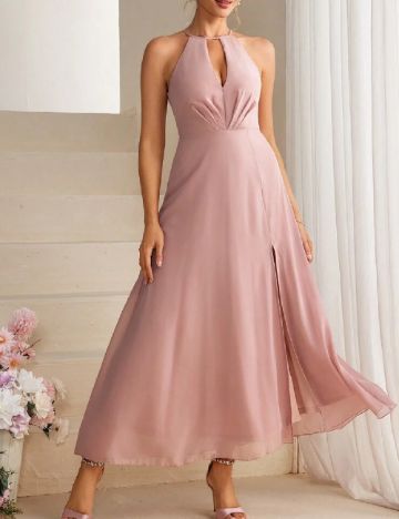 Rochie lunga SHEIN, roz