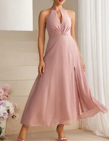Rochie lunga SHEIN, roz