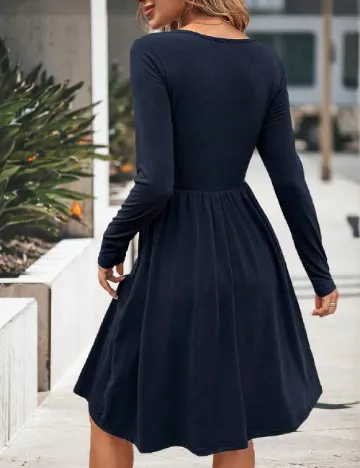 Rochie scurta SHEIN, bleumarin
