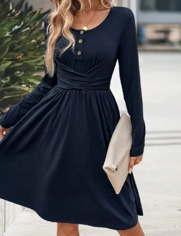 Rochie scurta SHEIN, bleumarin