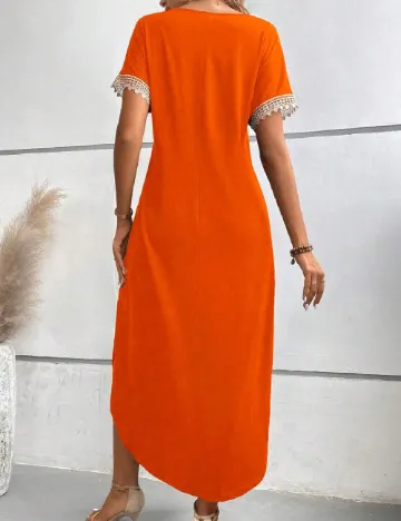Rochie lunga SHEIN, portocaliu