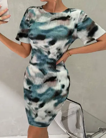 Rochie scurta SHEIN, mix culori