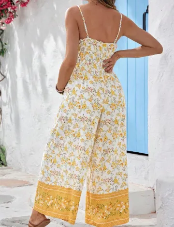 Salopeta SHEIN Maternity, floral print