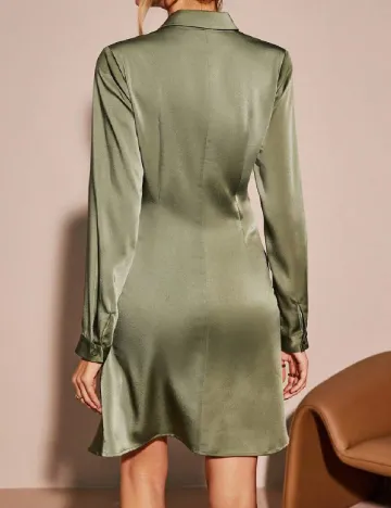 Rochie scurta SHEIN, verde