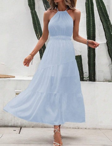 Rochie lunga SHEIN, albastru