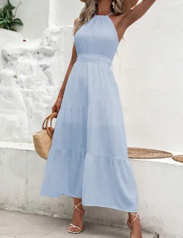 Rochie lunga SHEIN, albastru