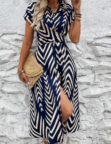 Rochie medie SHEIN, albastru
