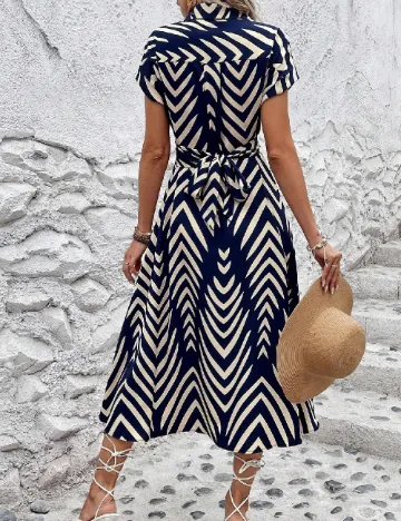 Rochie medie SHEIN, albastru