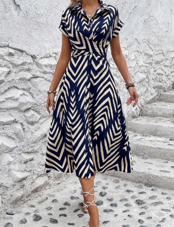 Rochie medie SHEIN, albastru