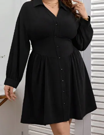 Rochie scurta SHEIN CURVE, negru