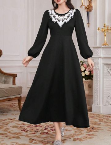 Rochie medie SHEIN, negru