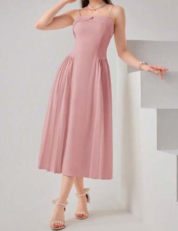 Rochie medie SHEIN, roz