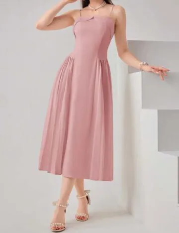 Rochie medie SHEIN, roz