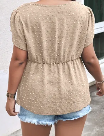 Bluza SHEIN CURVE, crem