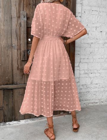 Rochie medie SHEIN, roz