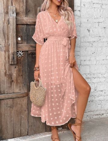 Rochie medie SHEIN, roz