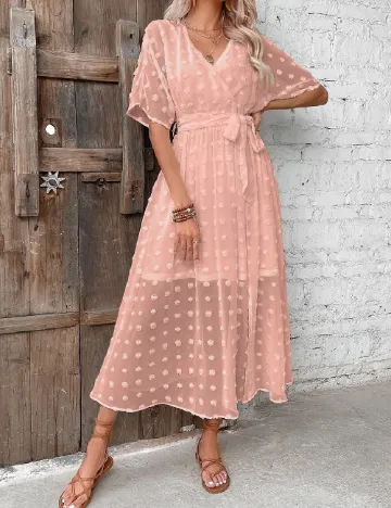 Rochie medie SHEIN, roz