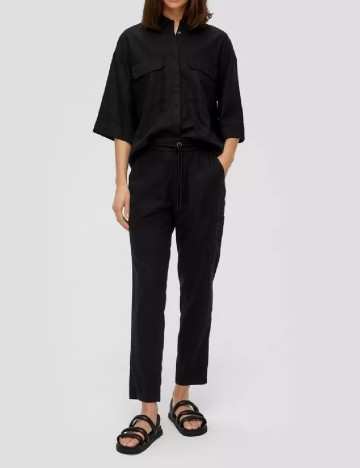 Pantaloni s.Oliver, negru