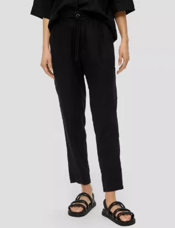 Pantaloni s.Oliver, negru