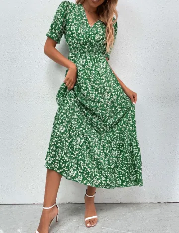 Rochie lunga SHEIN, verde