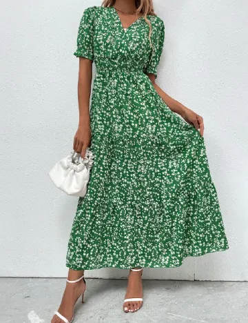 Rochie lunga SHEIN, verde
