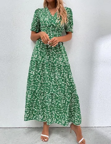 Rochie lunga SHEIN, verde